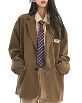 Blazer estético de Dark Academia